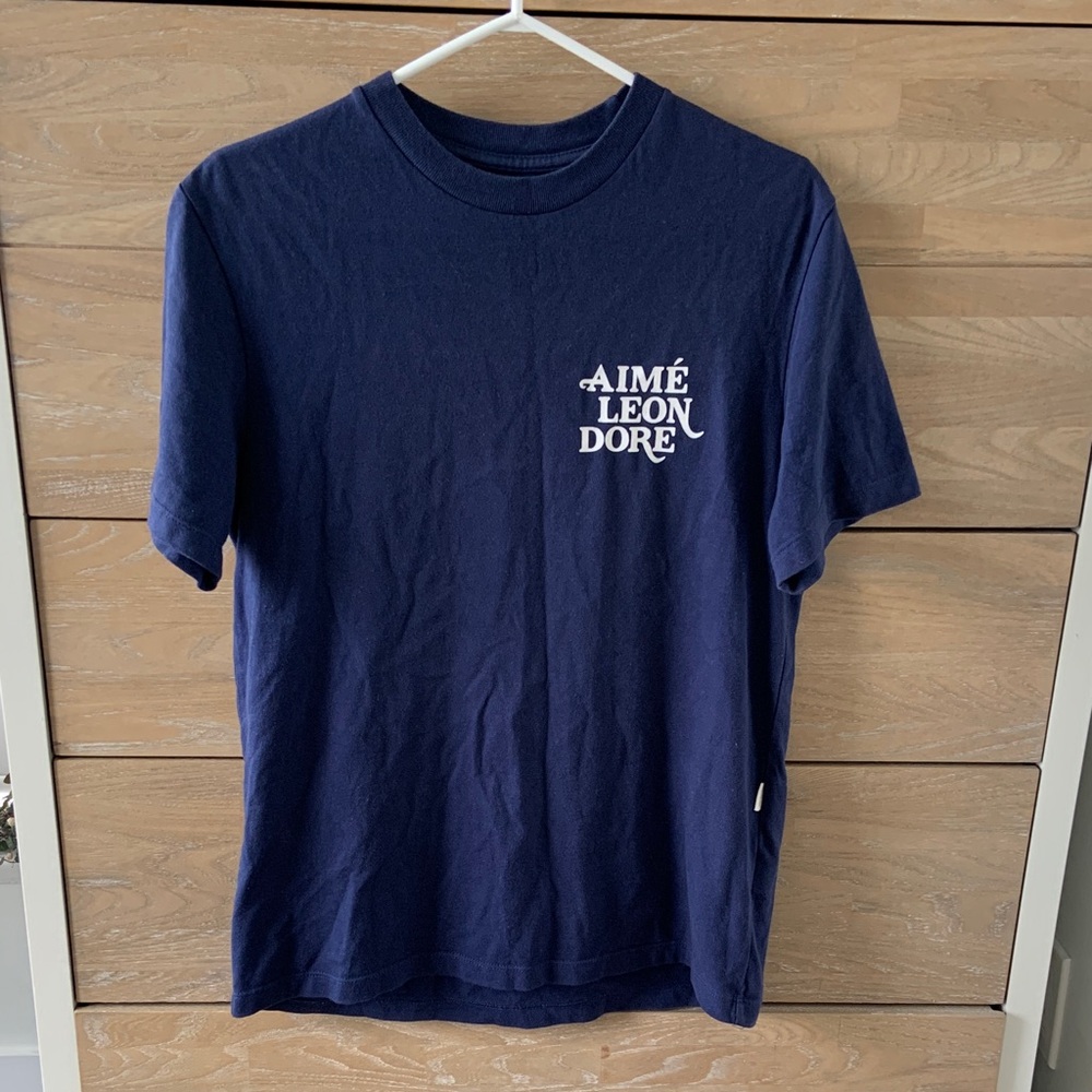 Aime Leon Dore Deep Blue Short Sleeve Tee